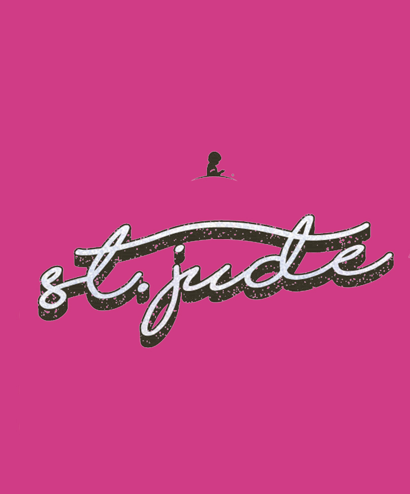 Primary image St. Jude Glitter Ladies Tee